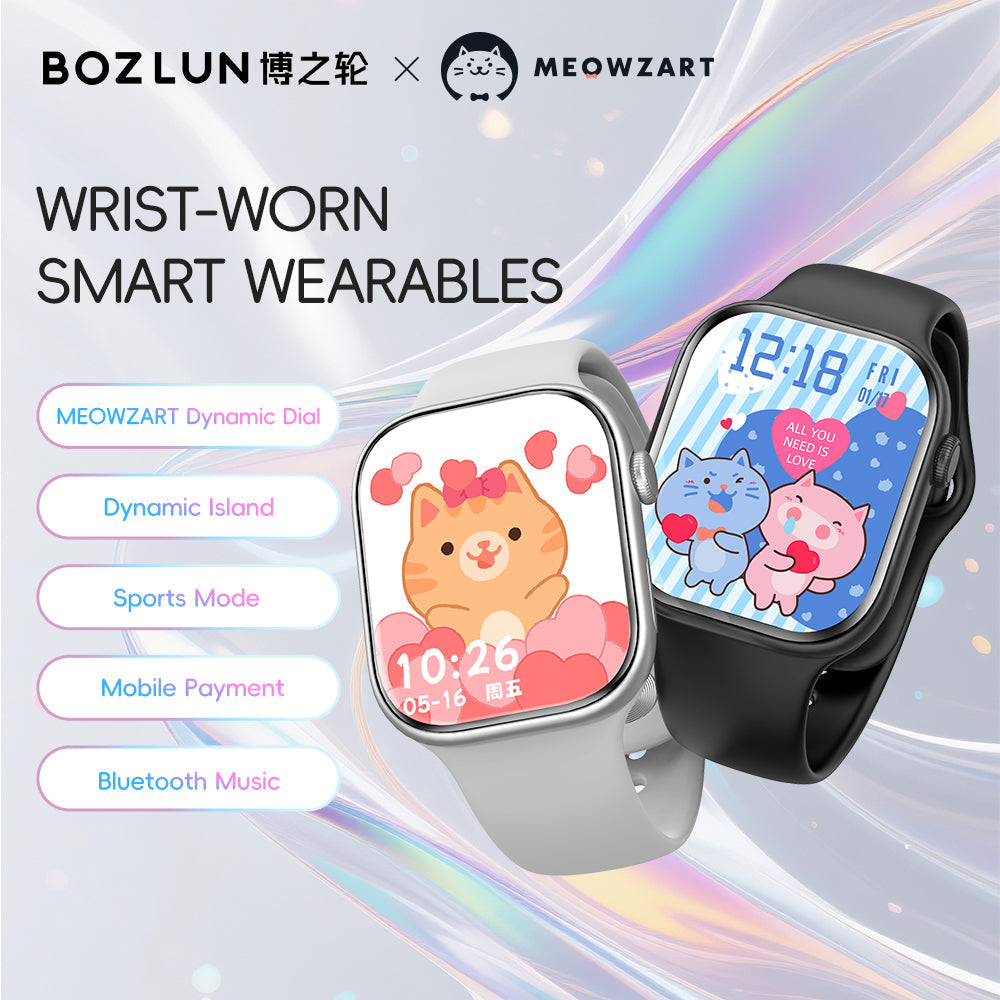 Paws and Precision: Unboxing the Bozlun x Little Meowzart Smartwatch Collection