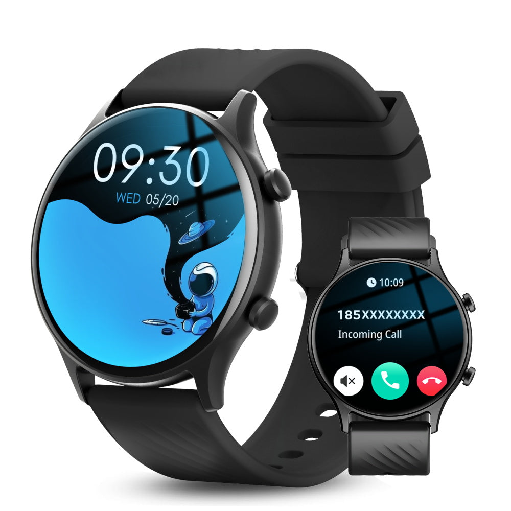 BOZLUN B53S Smart Watch | Bluetooth Call Waterproof IP67 | 100+ Sports Fitness Mode QR Display | IOS Android