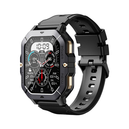 BOZLUN B62 Smart Watch | Bluetooth Call Waterproof IP67 | 100+ Sports Fitness Mode QR Display | iPhone Android