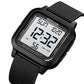 Stylish Bozlun BZ025 TPU Strap Digital Watch Unisex Design Fashionable Single Display Digital Watch