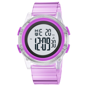 SKMEI Digital Watch, Sports Waterproof Led Watches with Alarm Wrist Watches 5-12 Ages