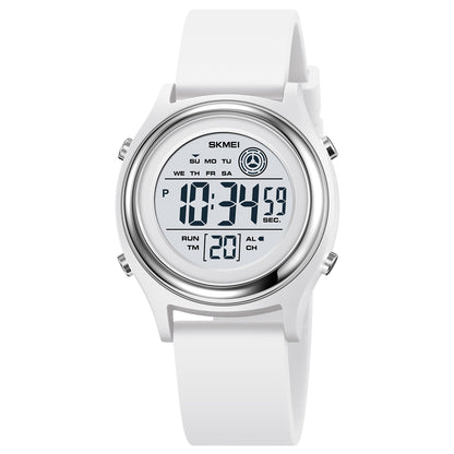 SKMEI Digital Watch for Outdoor Sport Multifunctional Chronograph LED 50 M Waterproof for Ages 5-13 Gift