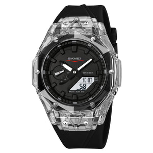 SKMEI Mens Digital Watch Sports Military Multifunctional Watches 2411