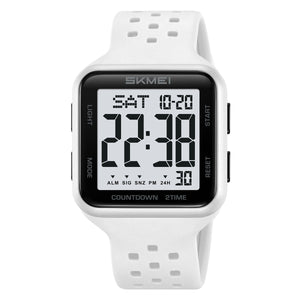 SKMEI Mens Digital Watch Outdoor Sports Waterproof Large Face Wrist Watches 2440