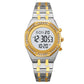 SKMEI Women's Digital Watch Stainless Steel Watch for Women Waterproof Dual Time Date Gift for Women