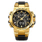 SKMEI Men's Watches Fashion Military Waterproof Big Face Digital Sport Watch with Dual Time Alarm LED Stopwatch