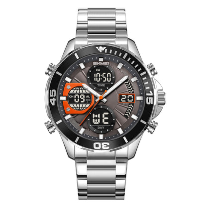 SKMEI Watch for Men Military Digital Watches Waterproof Chronograph Mens Watches with LED Back Ligh/Alarm/Dual Time