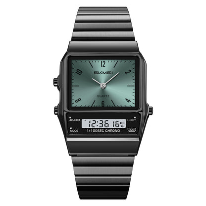 SKMEI Men Watch Digital Sports Watches for Womens Mens Multifunction Waterproof Wristwatch with 3Time/Alarm/Chronograph