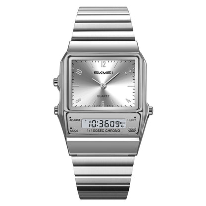 SKMEI Men Watch Digital Sports Watches for Womens Mens Multifunction Waterproof Wristwatch with 3Time/Alarm/Chronograph