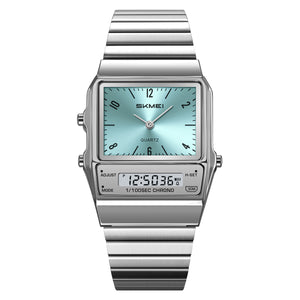 SKMEI Men Watch Digital Sports Watches for Womens Mens Multifunction Waterproof Wristwatch with 3Time/Alarm/Chronograph