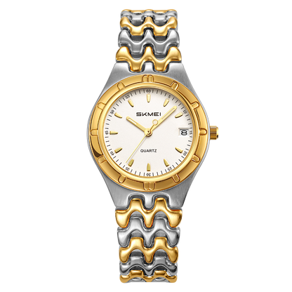 SKMEI Womens Watch Fashion Dress Waterproof Ladies Watches Easy Read Quartz Wristwatch for Women with Date