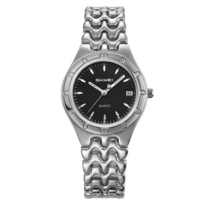 SKMEI Womens Watch Fashion Dress Waterproof Ladies Watches Easy Read Quartz Wristwatch for Women with Date