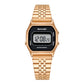 SKMEI Watch for Women Waterproof Digital Watch Square Stainless Steel Women Watch