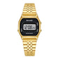 SKMEI Watch for Women Waterproof Digital Watch Square Stainless Steel Women Watch