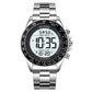 SKMEI Mens Digital Watch Waterproof Sports Military Watches Outdoor Chronograph Wrist Watches for Men with Dual Time/Alarm/LED Back Ligh