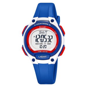 SKMEI Digital Watch Sport Outdoor Multifunctional Chronograph LED 50 M Waterproof Alarm Calendar for 3-15 Year Old