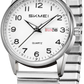 SKMEI Watches for Women Easy Reader Ladies Analog Quartz Watch Luminous Date Waterproof Watch Gift for Womens Wristwatch