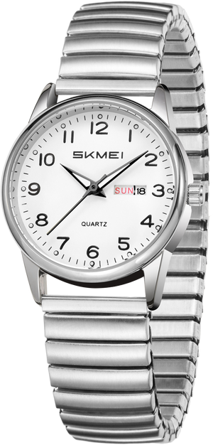 SKMEI Watches for Women Easy Reader Ladies Analog Quartz Watch Luminous Date Waterproof Watch Gift for Womens Wristwatch