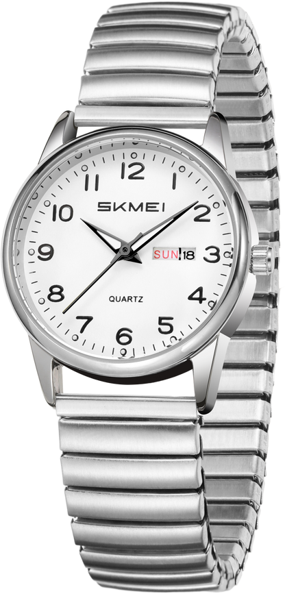 SKMEI Watches for Women Easy Reader Ladies Analog Quartz Watch Luminous Date Waterproof Watch Gift for Womens Wristwatch