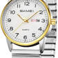 SKMEI Watches for Women Easy Reader Ladies Analog Quartz Watch Luminous Date Waterproof Watch Gift for Womens Wristwatch