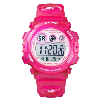 SKMEI Digital Watch, 50M Waterproof Led Watches For Ages 5-13 Sports, LED Light