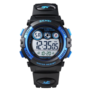 SKMEI Digital Watch, 50M Waterproof Led Watches For Ages 5-13 Sports, LED Light