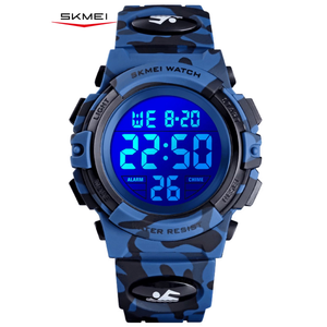 SKMEI Digital Watch, Outdoor Sports Watch with Alarm Clock Stopwatch 7 Color 50M Waterproof Watch