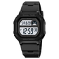 SKMEI Mens Digital Watch Square Sports Military Watches Waterproof Outdoor Chronograph Wrist Watches for Men with Dual Time/LED Back Ligh/Alarm