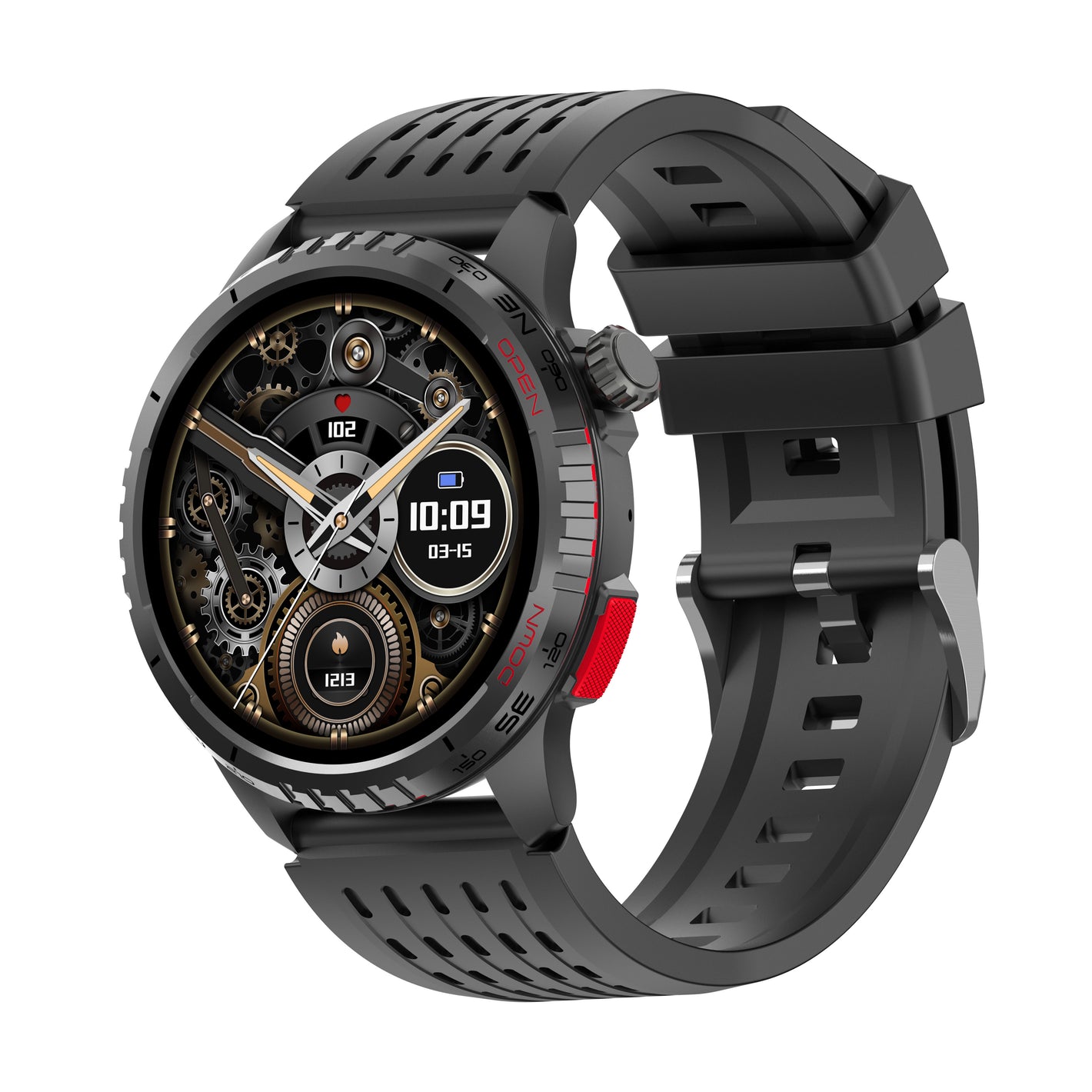 Bozlun B77 Smart Watch 60+ Sports Modes Activity Tracking Call and Message Alerts Weather Push Customizable Watch Faces