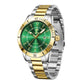 SKMEI Watches for Men Luxury Business Quartz Analog Waterproof Wrist Watch Stainless Steel Mens Watch with Date Luminous
