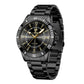 SKMEI Watches for Men Luxury Business Quartz Analog Waterproof Wrist Watch Stainless Steel Mens Watch with Date Luminous