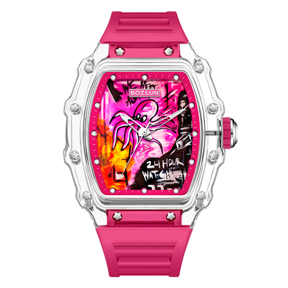 BOZLUN With KOTA Wholesale High-Quality Square Dial Mechanical Watch for Global Market