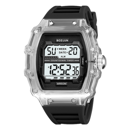 Top Popular Bozlun BZ026 Unisex Digital Watch Sleek Single Display Design